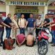 Polisi Gulung Pencuri Motor di Desa Nusa Tunggal, Barang Bukti Diamankan