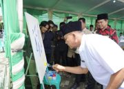 Bupati OKU Timur Ir. H. Lanosin, M.T., M.M. membuka MTQ ke-XI Tingkat kabupaten di Masjid Sabilul Muttaqin Martapura. Foto: diskominfo okut