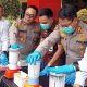 Polres-BNN OKU Timur Blender Sabu Senilai Setengah Miliar