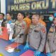 PRESS RELEASE : Satres Narkoba Polres OKU Timur, Polda Sumsel ungkap Kasus Narkoba satu kilogram atau 1.062 gram di Kecamatan Buay Madang Timur, Kabupaten OKU Timur. Foto: ist/okutpos