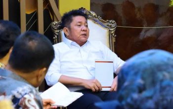 Gubernur Sumatera Selatan (Sumsel) Dr. H. Herman Deru menerima audiensi Pengurus Ikatan Keseminatan Kardioserebrovaskular Indonesia (IKKI) Cabang Palembang