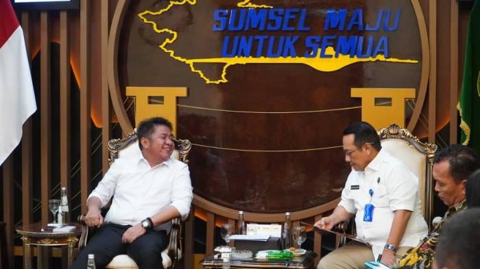 Pemprov Sumsel menunjukkan komitmennya dalam menjaga kerukunan umat beragama dengan menerima audiensi Panitia Pelaksana Natal Oikumene Sumsel. Foto: Humas Pemprov Sumsel