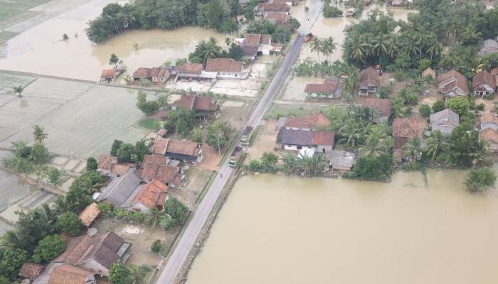 Percepat Penanganan Dampak Banjir, Lakukan Pantaun Udara