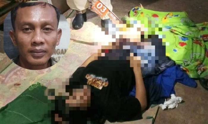 Pelaku pembunuhan wanita asal Lampung di OKU Timur berhasil diringkus tim gabungan polisi saat kabur usai menganiaya korban hingga tewas. Foto: Humas Polres OKU Timur