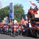 Peringatan Hari Buruh Internasional atau May Day 2026 di Sumatera Selatan dengan diadakan kegiatan Rembuk Buruh bersama Aliansi Serikat Buruh Sumsel, Jumat (1/5/2026).